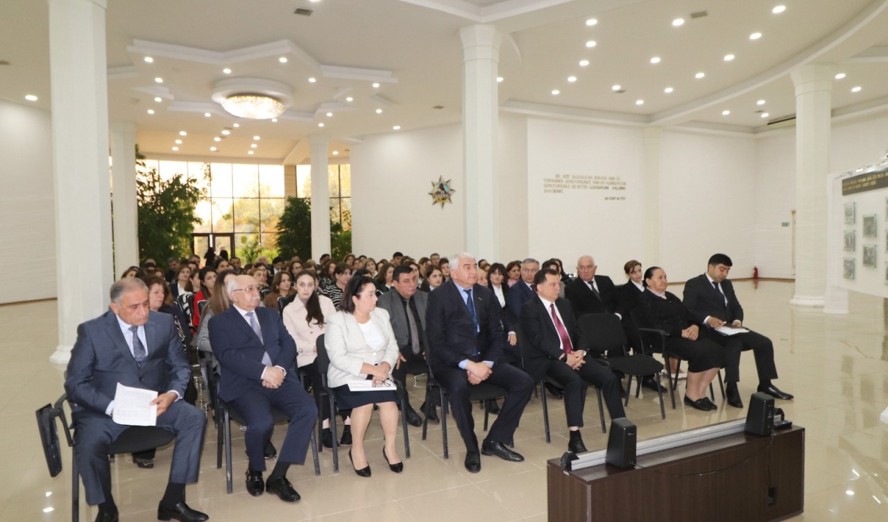 Qazaxda “Zirvələrə yüksələn zərif insan ömrü” adlı tədbir keçirildi - FOTOLAR